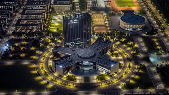 「武进」常州大学夜景