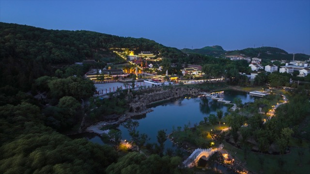 「经开区」横山桥夜晚