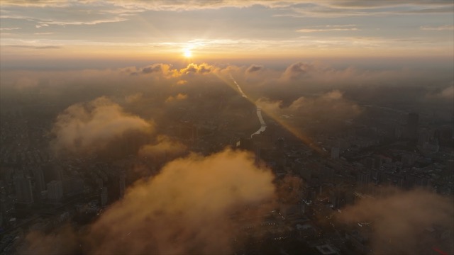 「天宁」高空云彩