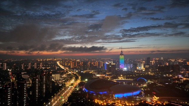 「新北」暴风雨过后新北夜景