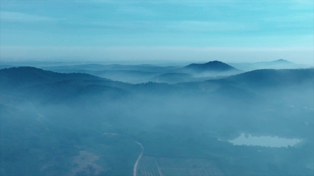 「金坛」茅山晨雾