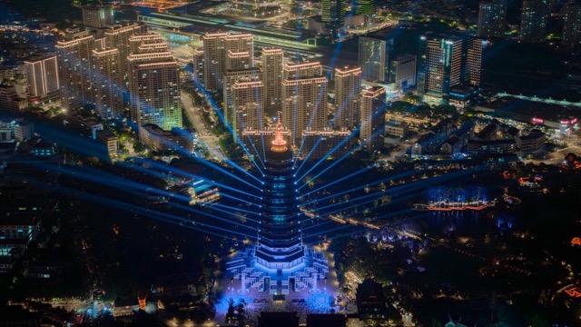 「天宁」天宁寺夜景