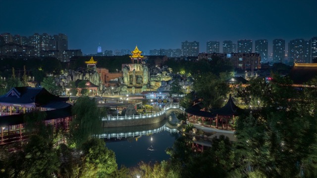 「天宁」萃园夜景