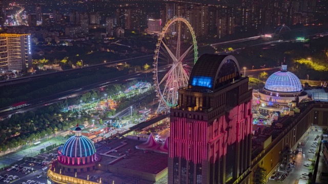 「新北」江南环球港夜景