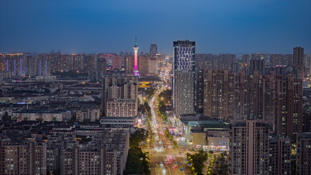 「武进」花园街夜景
