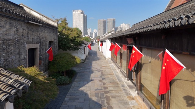 「天宁」青果巷国庆节红旗
