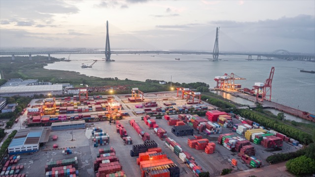「新北」录安洲港口