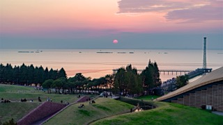 「武进」滆湖公园日落