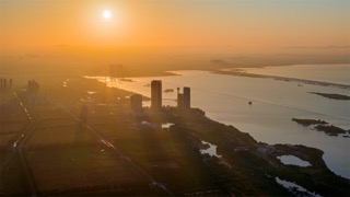 「武进」西太湖揽月湾日出