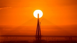 「新北」常泰大桥日出