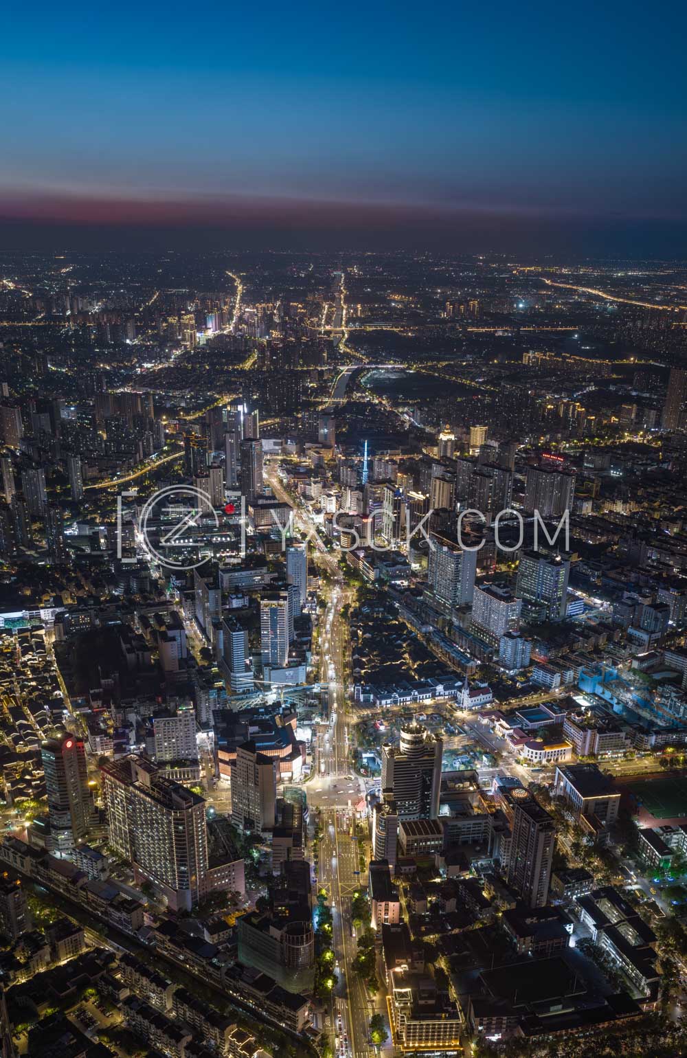 「天宁」延陵路夜景