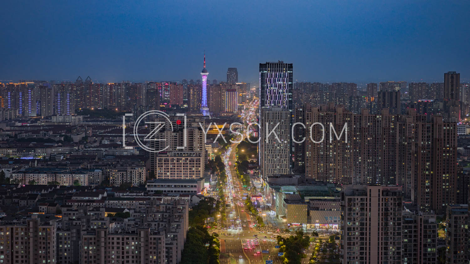 「武进」花园街夜景