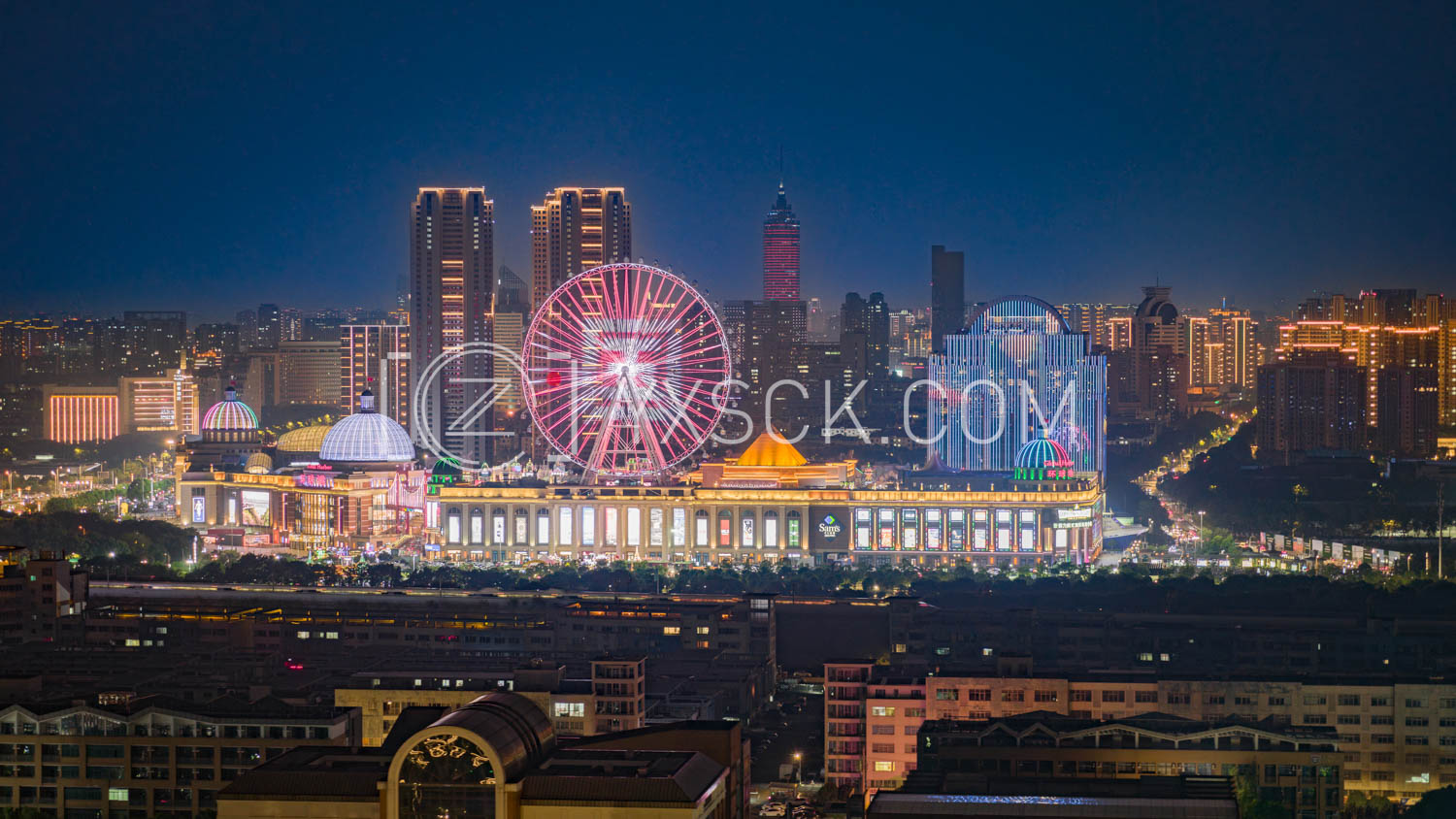 「新北」江南环球港夜景