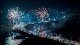 「武进」滆湖烟花