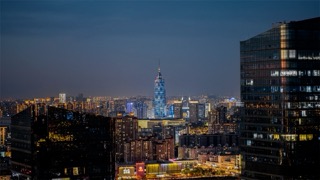 「新北」天宁时代传媒大厦夜景
