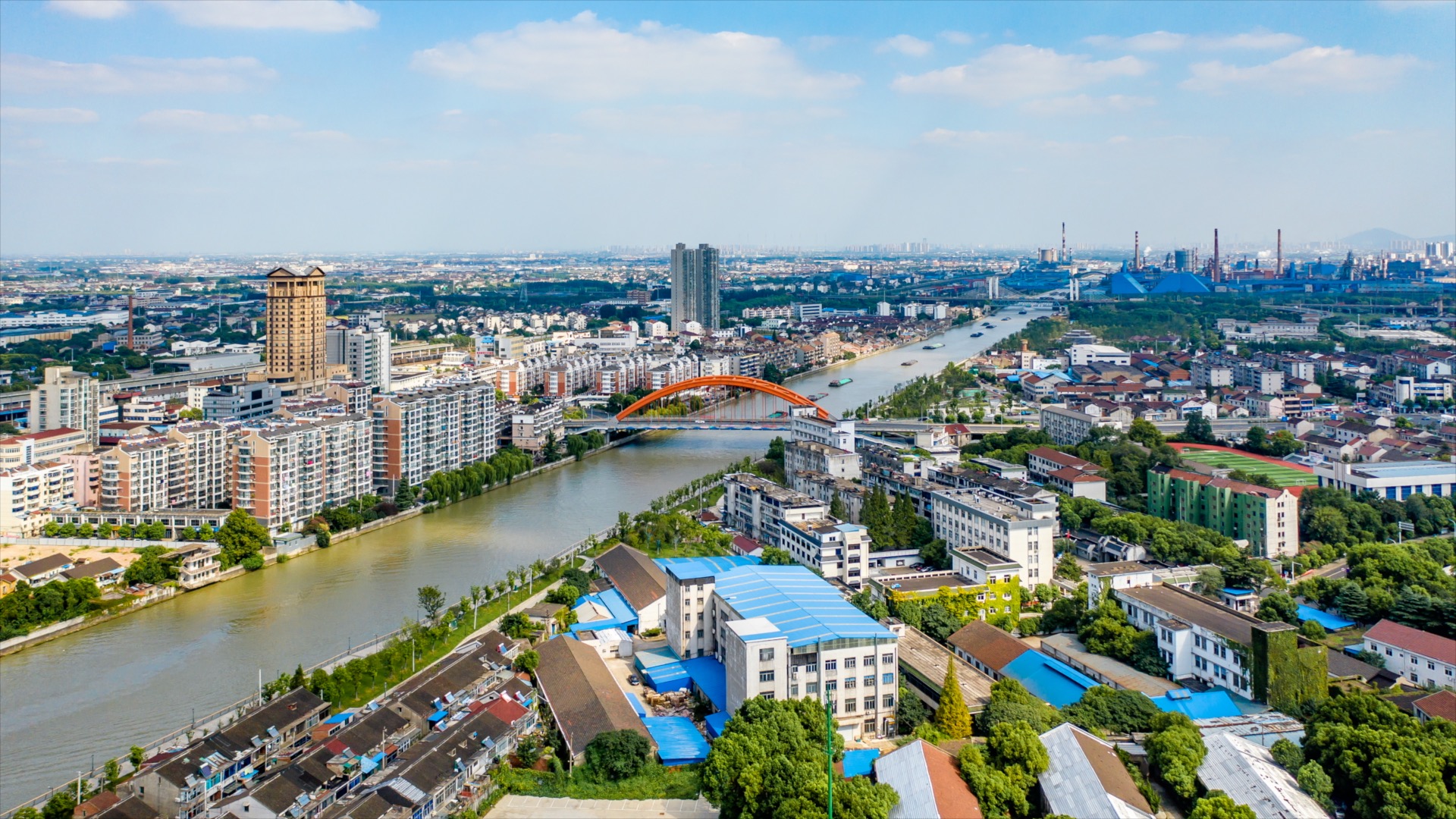「经开」戚墅堰大桥京杭运河