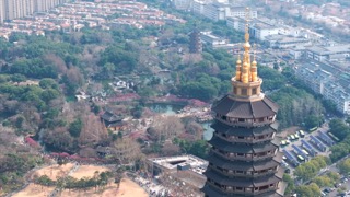 「天宁」红梅公园天宁寺文笔塔