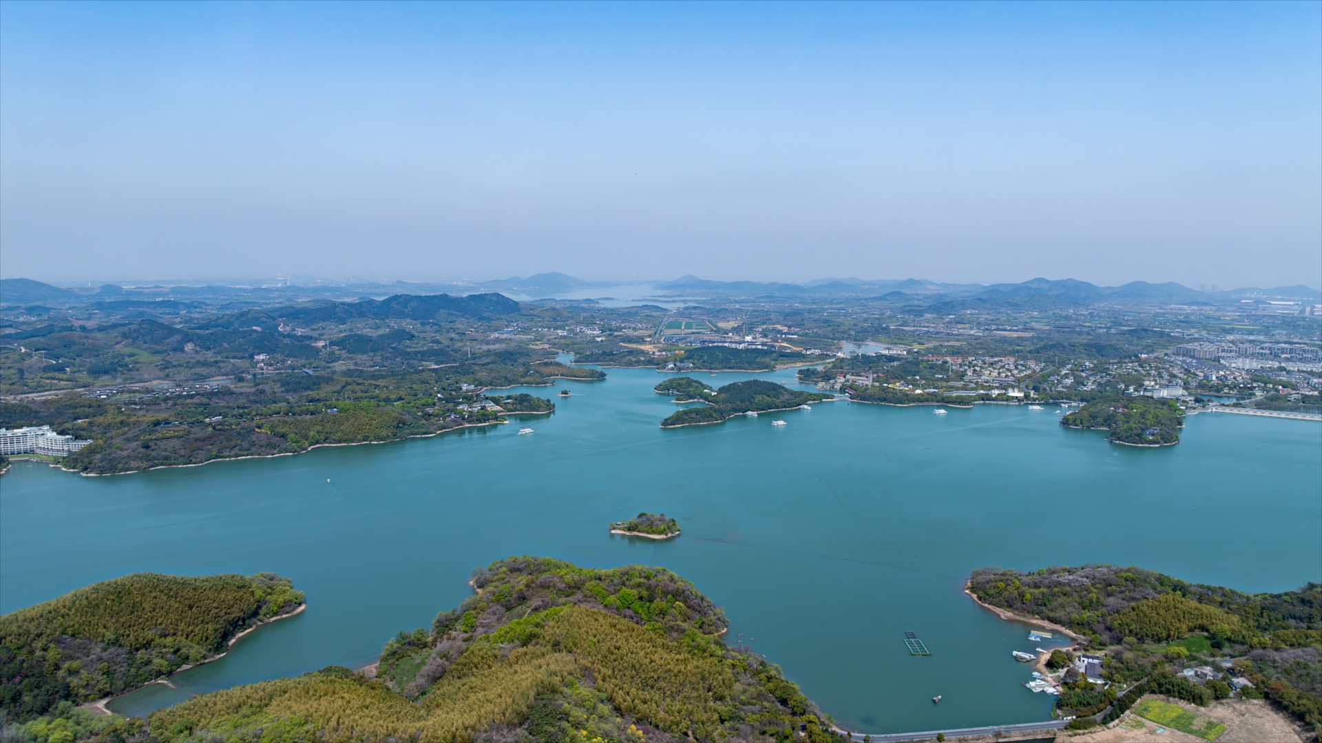 「溧阳」天目湖水库游船