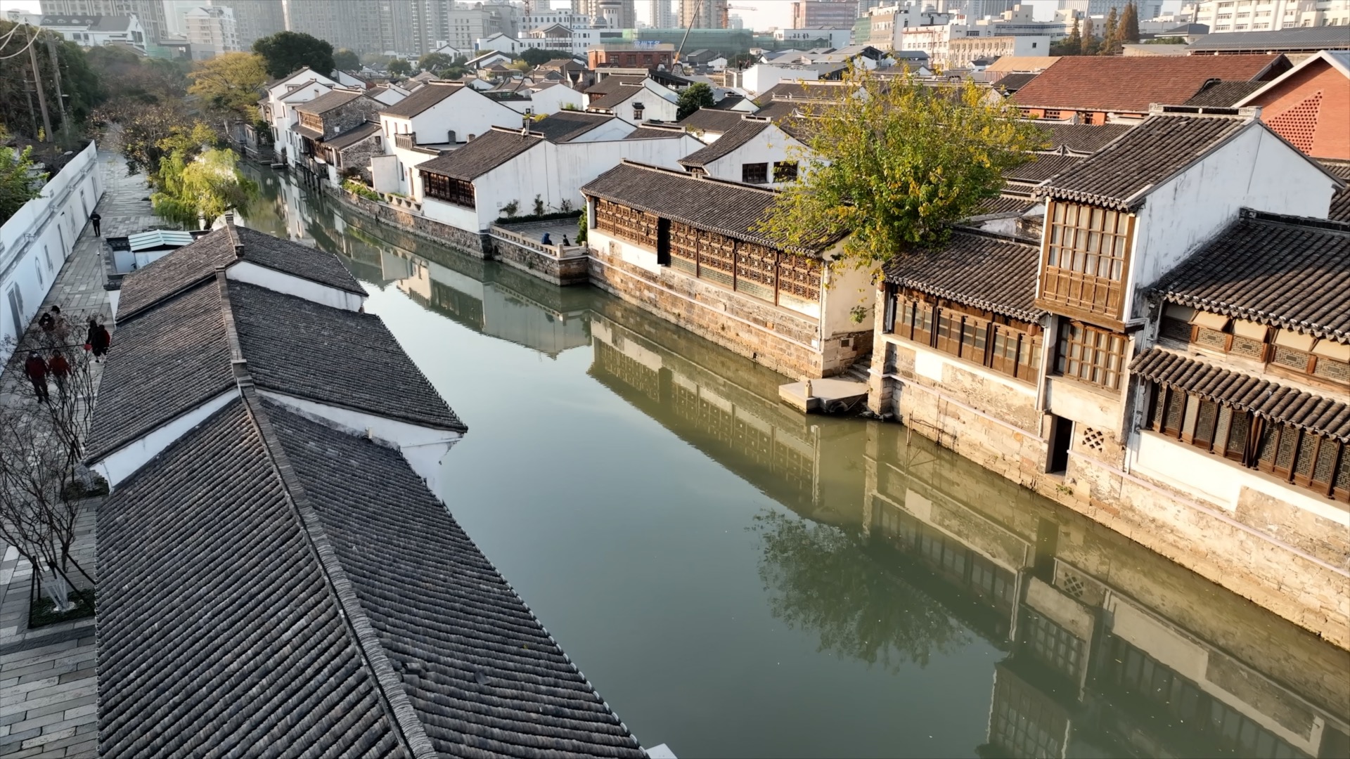 「天宁」青果巷水面河道