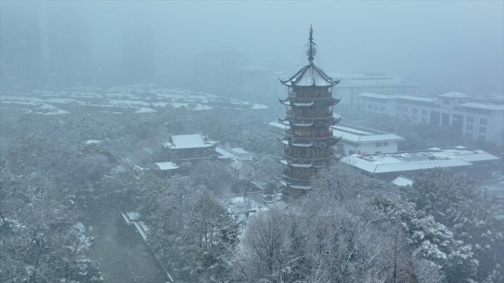 「天宁」文笔塔冬