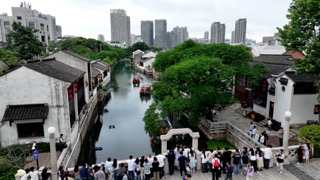 「天宁」青果巷古运河游船观看
