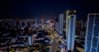 「钟楼」延陵路夜景亚细亚