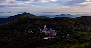「金坛」茅山三清观老子像