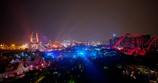 「新北」恐龙园光影夜景