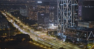 「新北」高铁新城，新耀城夜景
